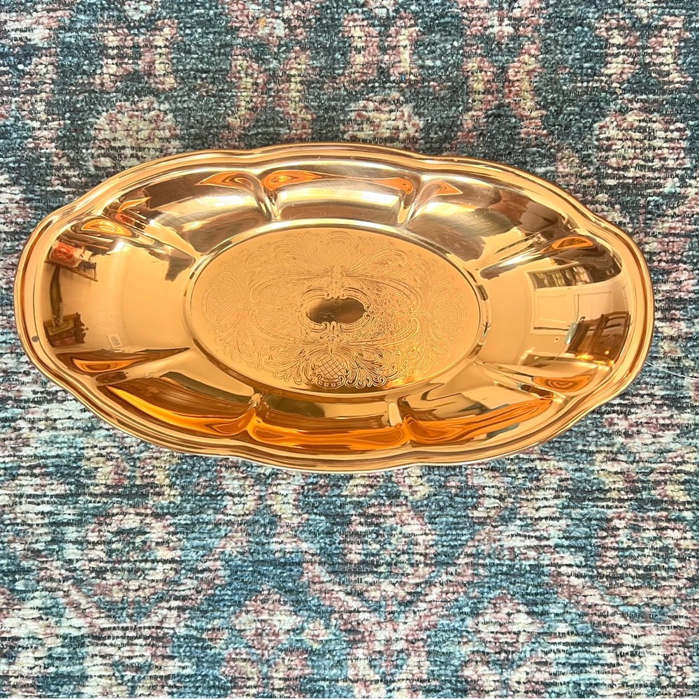 Coppercraft Guild tray copper made in Taunton, Massachusetts vintage ite…